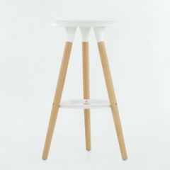 Барный стул Barneo N-19 Modern интерьерный белый в Покачах - pokachi.mebel24.online | фото 4