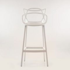 Барный стул Barneo N-235 Masters, белый, design Phillip Stark в Покачах - pokachi.mebel24.online | фото 3