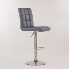Барный стул Barneo N-48 Kruger серый в Покачах - pokachi.mebel24.online | фото 3