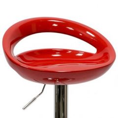 Барный стул Barneo N-6 Disco красный глянец в Покачах - pokachi.mebel24.online | фото 2