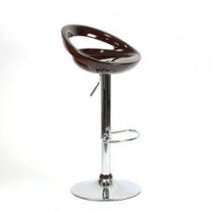 Барный стул Barneo N-6 Disco темно-коричневый глянец в Покачах - pokachi.mebel24.online | фото 3
