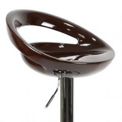 Барный стул Barneo N-6 Disco темно-коричневый глянец в Покачах - pokachi.mebel24.online | фото 4
