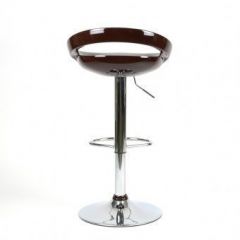 Барный стул Barneo N-6 Disco темно-коричневый глянец в Покачах - pokachi.mebel24.online | фото 5