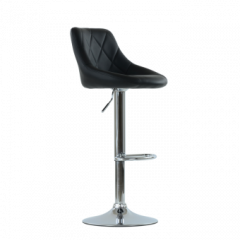 Барный стул Barneo N-83 Comfort (Комфорт) черный в Покачах - pokachi.mebel24.online | фото
