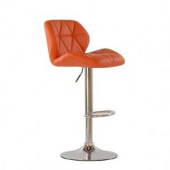 Барный стул Barneo N-85 Diamond оранжевый в Покачах - pokachi.mebel24.online | фото