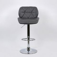 Барный стул Barneo N-85 Diamond серый в Покачах - pokachi.mebel24.online | фото 3