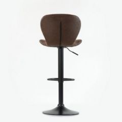 Барный стул Barneo N-86 Time / Black / VPU Brown Vintage коричневый винтаж PK970-18 в Покачах - pokachi.mebel24.online | фото 2