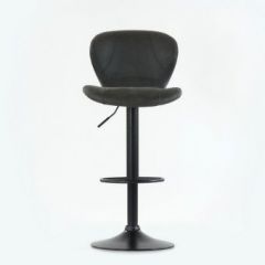 Барный стул Barneo N-86 Time / Black / VPU Dark Gray Vintage серый винтаж 970-11 в Покачах - pokachi.mebel24.online | фото 3