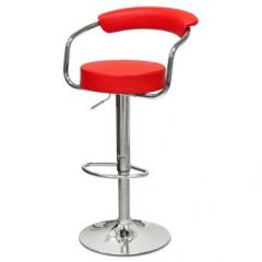 Барный стул Barneo N-91 Orion красный в Покачах - pokachi.mebel24.online | фото