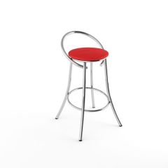 Барный стул Фуриант красный матовый-803м в Покачах - pokachi.mebel24.online | фото 1
