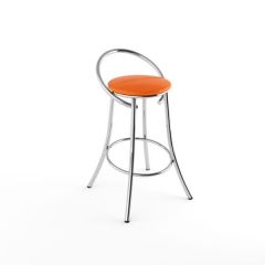 Барный стул Фуриант оранжевый-843 в Покачах - pokachi.mebel24.online | фото 1