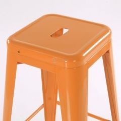 Барный табурет Barneo N-241 Tolix Style (RAL2003 оранжевый) в Покачах - pokachi.mebel24.online | фото 3