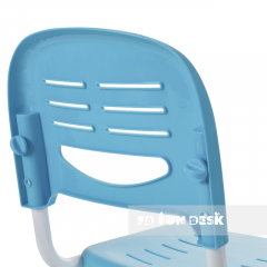 Комплект парта + стул трансформеры Cantare Blue в Покачах - pokachi.mebel24.online | фото 7