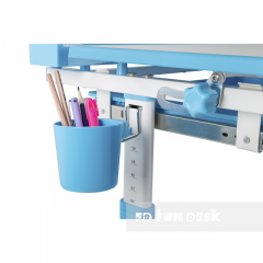 Комплект парта + стул трансформеры Cantare Blue в Покачах - pokachi.mebel24.online | фото 8