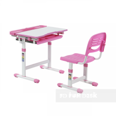 Комплект парта + стул трансформеры Cantare Pink в Покачах - pokachi.mebel24.online | фото 2