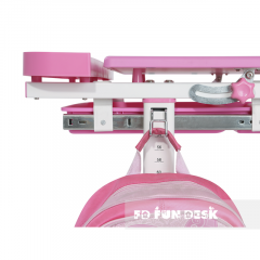 Комплект парта + стул трансформеры Cantare Pink в Покачах - pokachi.mebel24.online | фото 5