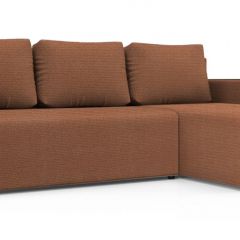 Диван угловой Алиса 3 Shaggy HONEY - TEOS BLACK в Покачах - pokachi.mebel24.online | фото