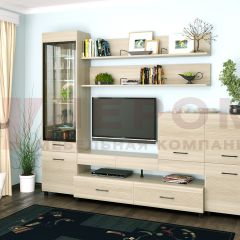 Гостиная Камелия Композиция 5 (Ясень Асахи) в Покачах - pokachi.mebel24.online | фото