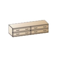 Гостиная Карина Композиция 10 (Ясень Асахи) в Покачах - pokachi.mebel24.online | фото 5