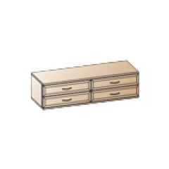 Гостиная Карина Композиция 12 (Акация Молдау) в Покачах - pokachi.mebel24.online | фото 5