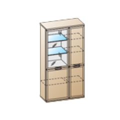 Гостиная Карина Композиция 24 (Ясень Асахи) в Покачах - pokachi.mebel24.online | фото 2