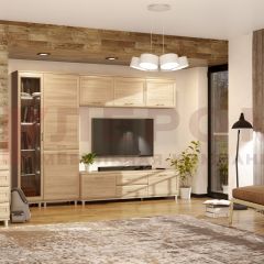 Гостиная Мелисса Композиция 10 (Ясень Асахи) в Покачах - pokachi.mebel24.online | фото