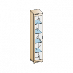 Гостиная Мелисса Композиция 6 (Ясень Асахи) в Покачах - pokachi.mebel24.online | фото 4