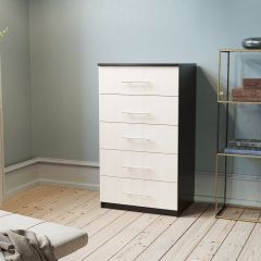 Комод ФАВОРИТ (Венге/Дуб молочный) в Покачах - pokachi.mebel24.online | фото 2
