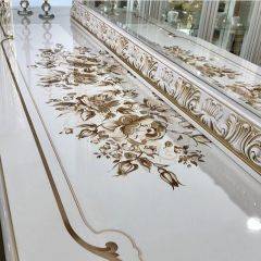 Комод с Зеркалом Алсу (белый глянец) в Покачах - pokachi.mebel24.online | фото 5