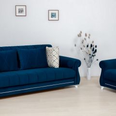 Комплект Роуз ТД 410 диван-кровать + кресло + комплект подушек в Покачах - pokachi.mebel24.online | фото