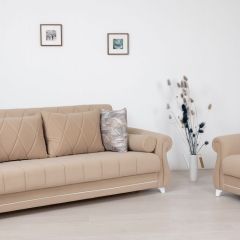 Комплект Роуз ТД 412 диван-кровать + кресло + комплект подушек в Покачах - pokachi.mebel24.online | фото 1