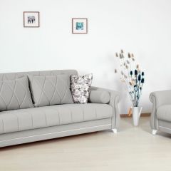 Комплект Роуз ТД 414 диван-кровать + кресло + комплект подушек в Покачах - pokachi.mebel24.online | фото