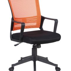 Кресло BRABIX " Balance MG-320", черное/оранжевое, 531832 в Покачах - pokachi.mebel24.online | фото