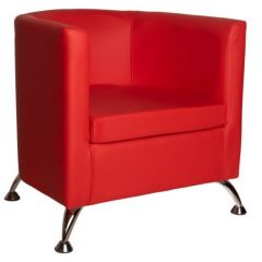 Кресло для офиса Марс (красный) в Покачах - pokachi.mebel24.online | фото 1