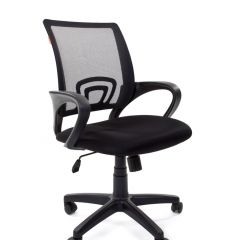 Кресло для оператора CHAIRMAN 696 black (ткань TW-11/сетка TW-01) в Покачах - pokachi.mebel24.online | фото
