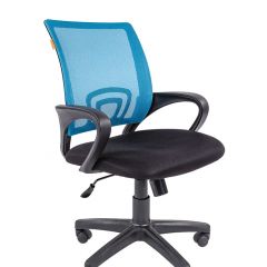 Кресло для оператора CHAIRMAN 696 black (ткань TW-11/сетка TW-34) в Покачах - pokachi.mebel24.online | фото