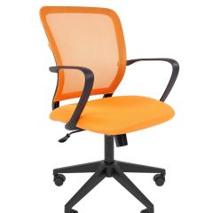 Кресло для оператора CHAIRMAN 698 (ткань/сетка TW - оранжевый) в Покачах - pokachi.mebel24.online | фото 1
