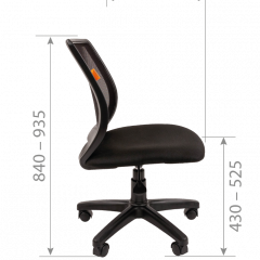 Кресло для оператора CHAIRMAN 699 Б/Л (ткань стандарт/сетка TW-01) в Покачах - pokachi.mebel24.online | фото 7