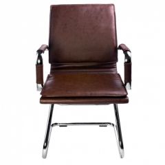Кресло для посетителя Бюрократ CH-993-Low-V/Brown коричневый в Покачах - pokachi.mebel24.online | фото 4