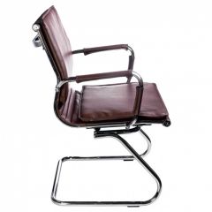 Кресло для посетителя Бюрократ CH-993-Low-V/Brown коричневый в Покачах - pokachi.mebel24.online | фото 2