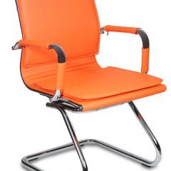 Кресло для посетителя Бюрократ CH-993-Low-V/orange оранжевый в Покачах - pokachi.mebel24.online | фото