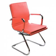Кресло для посетителя Бюрократ CH-993-Low-V/Red красный в Покачах - pokachi.mebel24.online | фото