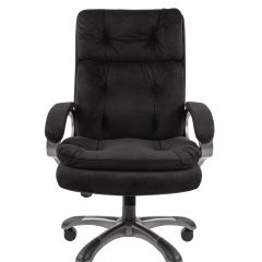 Кресло для руководителя  CHAIRMAN 442 (ткань черная) в Покачах - pokachi.mebel24.online | фото