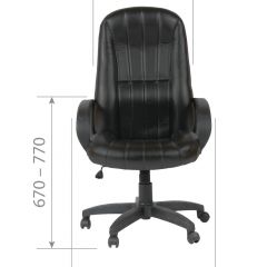 Кресло для руководителя  CHAIRMAN 685 (экокожа черный) в Покачах - pokachi.mebel24.online | фото 5