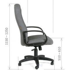 Кресло для руководителя  CHAIRMAN 685 СТ (ткань стандарт 10-356 черная) в Покачах - pokachi.mebel24.online | фото 6