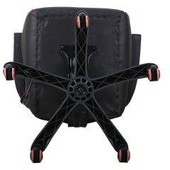 Кресло компьютерное BRABIX Nitro GM-001 (ткань/экокожа) черное, вставки красные (531816) в Покачах - pokachi.mebel24.online | фото 1