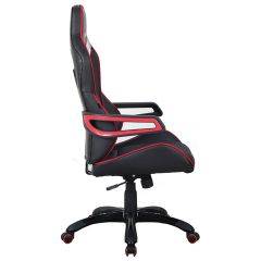 Кресло компьютерное BRABIX Nitro GM-001 (ткань/экокожа) черное, вставки красные (531816) в Покачах - pokachi.mebel24.online | фото 6