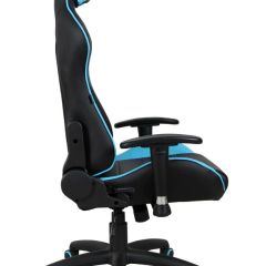 Кресло компьютерное BRABIX "GT Master GM-110" (черное/голубое) 531928 в Покачах - pokachi.mebel24.online | фото 3