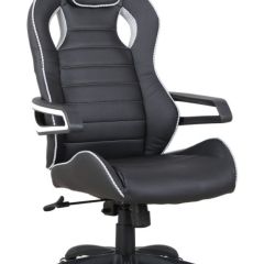 Кресло компьютерное BRABIX "Techno Pro GM-003" (черное/серое, вставки серые) 531814 в Покачах - pokachi.mebel24.online | фото 1