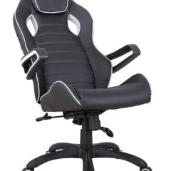 Кресло компьютерное BRABIX "Techno Pro GM-003" (черное/серое, вставки серые) 531814 в Покачах - pokachi.mebel24.online | фото 3